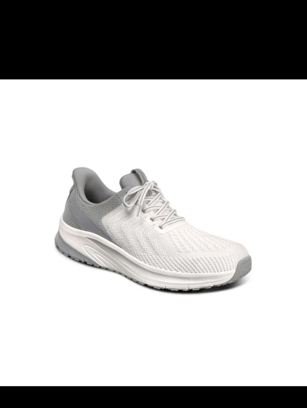 Orthofeet Men’s Tilos Hands‑Free Athletic Sneaker – White 20023M - Picture 9 of 10